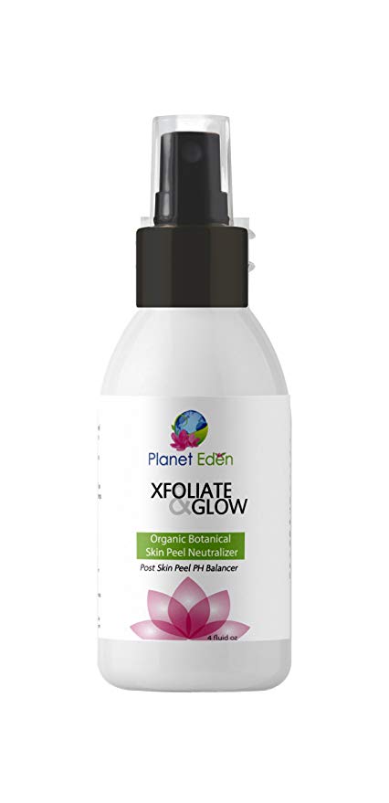Planet Eden LARGE Organic Botanical Skin Chemical Peel Neutralizer - Neutralizes Salicylic, Lactic, Glycolic and Jessner Peels