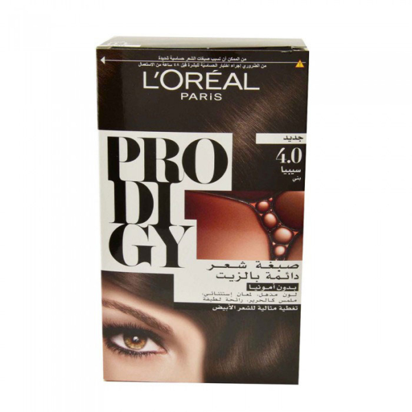 L'Oreal Prodigy Hair Color 4.0 Brown