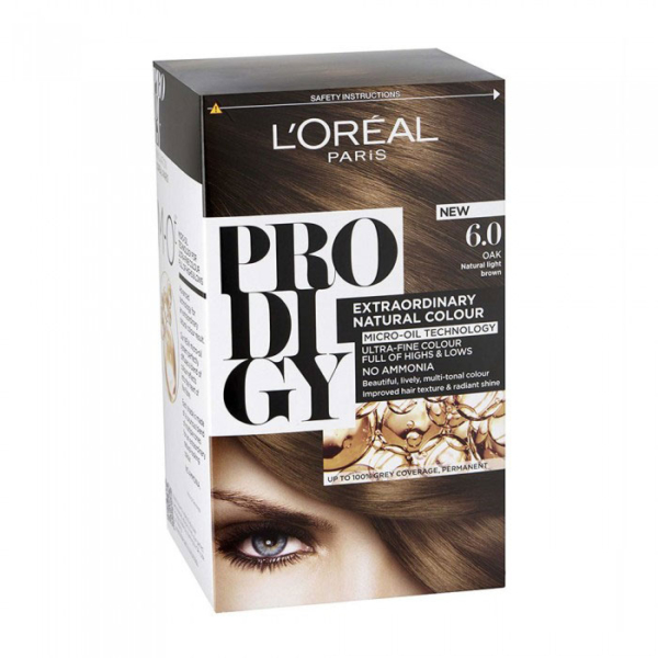 L'Oreal Prodigy Hair Color 6.0 Light Brown