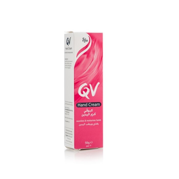 Qv Hand Care-Cream Moisturising Used For The Hands To Moisturize And Restore Vitality And Freshness To The Skin - 50 Gm